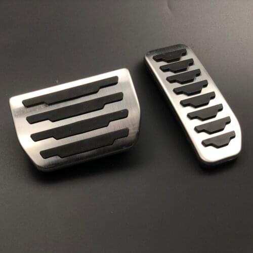 Car accessories Fuel Gas Accelerator Brake Pedals Pad Plate Cover For Land Rover Freelander 2 LR2 2008-2014