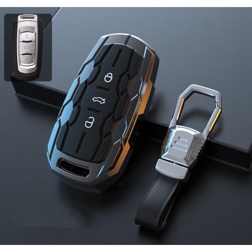 Car Key Case For Geely Atlas Boyue NL3 EX7 Emgrand X7 EmgrarandX7 SUV GT GC9 Borui Car Smart Key Case Cover Keychain