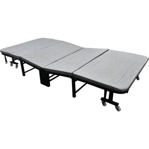 90*190*30cm Four-fold Folding Bed Adjustable Backrest Sofa Chair Hard Bed Board Office Lunch Nap Bed Foldable Single Sofa Bed