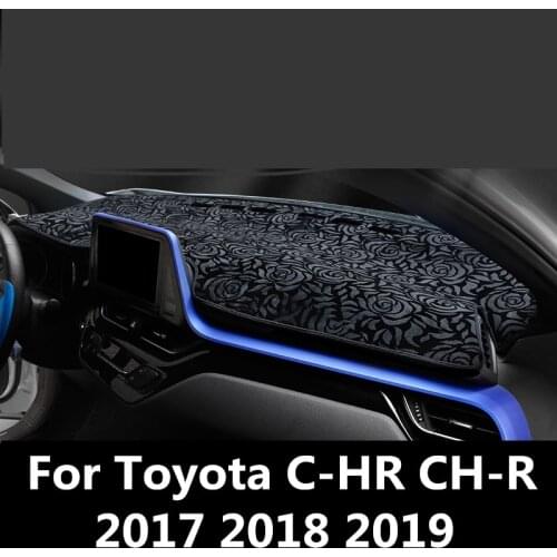 For Toyota C-HR CH-R 2017 2018 2019 Dashboard Cover Mat Pad Sun Shade Avoid Light Dash Board Carpet Protector