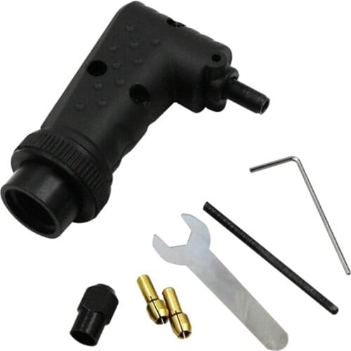 Electric Drill 90° Corner Electric Grinder Right Angle Converter Attachment Multi-Purpose Home Improvement Power Rotary 896B