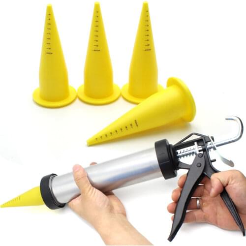 Carp Fishing Tool Aluminium Boilie Gun + 4pcs Spare Nozzles For Pop Up Boilie Carp Bait Making Method Feeder Fishing Accessories