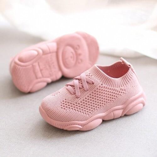 Children casual shoes soft flat kids shoes boys and girls sport shoes breathable portable sneakers