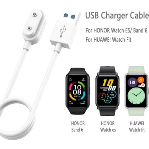 USB Magnetic Charging Dock Cable For huawei watch fit / honor watch es honor band 6 accessories usb Cord Charger Power