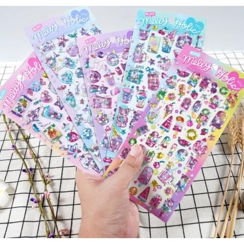 1pcs Kawaii Stationery Stickers Unicorn desserts Diary Planner Decorative Mobile Stickers Scrapbooking DIY Craft Stickers