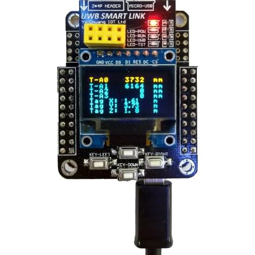 SR100T UWB Handheld Device Calculates Coordinates, Trilateral Positioning Algorithm For NXP