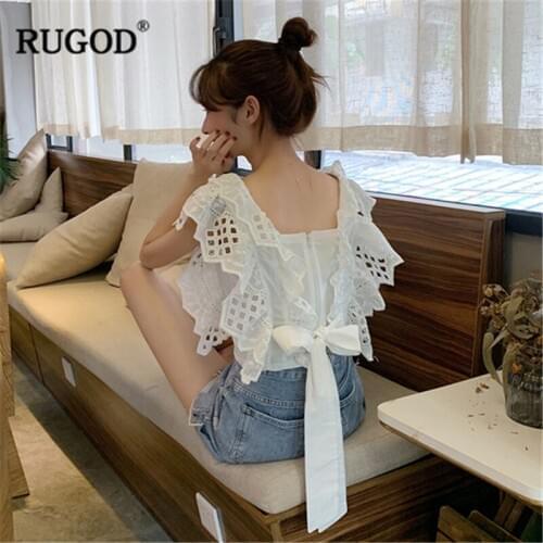 Блузки с вышивкой RUGOD China At AliExpress