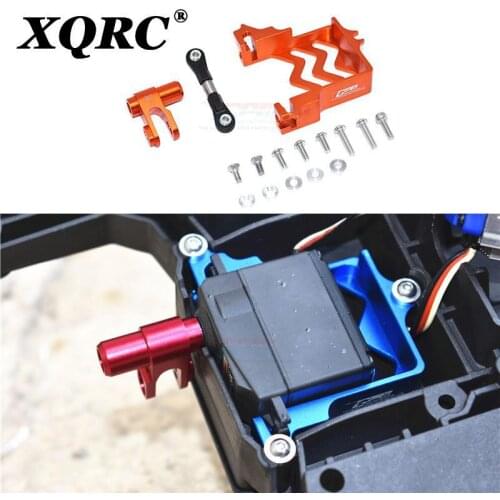 Traxxas 1 / 5 x-maxx 6S / 8s actuator base + 25t actuator arm + stainless steel actuator rod set Maxx servo base