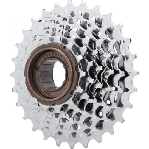 MTB 6/7/8/9/10 Speed Flywheel Bike Cassette Chromeplate Metal Mountain Bicycle Flywheel Cycling Rear Freewheel Cog Cassette