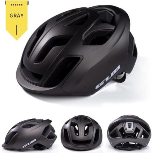 Bicycle Helmet LED Light Rechargeable Intergrally-molded Road Mountain Bike Helmet Safe Hat Cycling Helmet