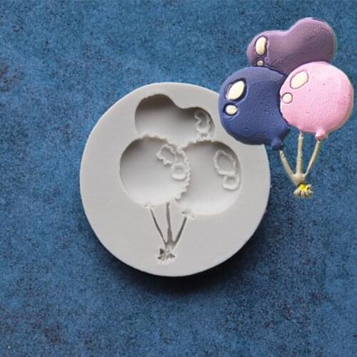 High Quality Balloon Liquid Silicone Sugar Cake Mold Baking Mold Sugar Lace Chocolate Cake Tool A397
