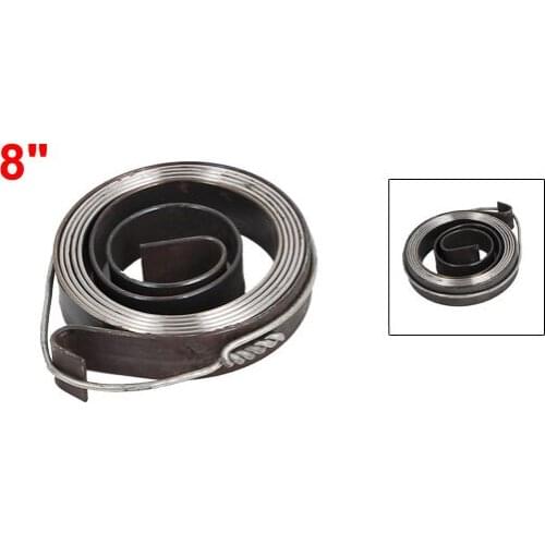Repair Part 8" Length Metal Drill Press Quill Feed Return Coil Spring Assembly 35 x 8 x 0.7mm