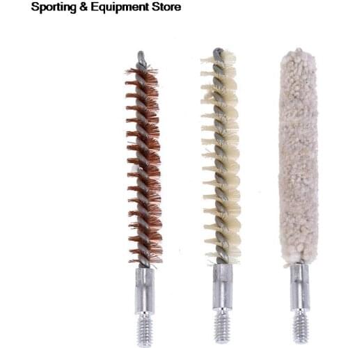 1pc/3pcs .223cal / .308cal Phosphor Bronze Chamber Brush, Gun Clean Brush,gun Cleaning Kit