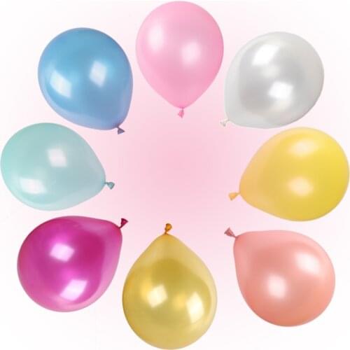 10/20/30pcs Latex balloon mix Colorful Pearl White pink Gold balloons Wedding Birthday Baby Shower Party Decor Supplies Kids Toy