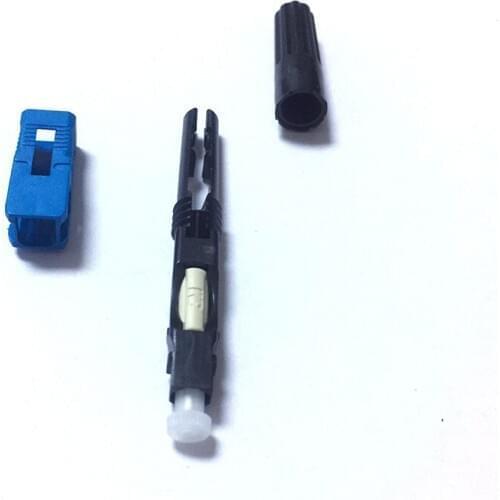 100PCS/LOT FTTH SC/UPC/APC SC-UPC-B FA-SC/UPC-SM Single-Mode Or Multimode Fiber Optic Quick-Connector Fast Connector for FH 3 M