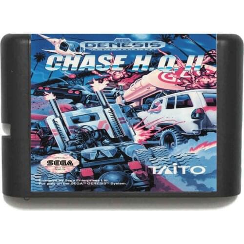 Chase HQ 2 16 bit MD Game Card For Sega Mega Drive For Genesis