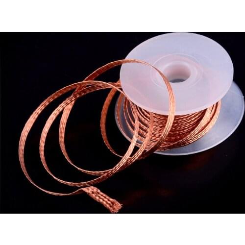1.5M Length Desoldering Braid Solder Remover 1.5mm 2mm 2.5mm 3mm 3.5mm Width Welding Solder Remover Wick Wire Repair Tool