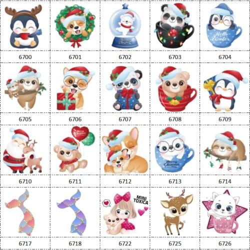 30 Pcs Planar Resin Flatback Christmas Halloween Festival Cartoon Resin for Crafts Jewelry Making Birthday Girl DIY Accessories