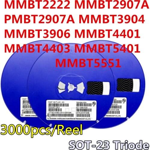 100pcs/lot MMBT2907 2F 0.6A/40V MMBT2907A MMBT2907ALT1G SOT-23 PNP General Purpose Amplifier