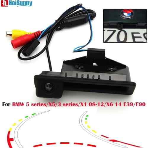 Car Rear View Camera With Dynamic Trajectory For BMW 3 Series 5 Series BMW X5 X1 X6 E39 E53 E82 E84 E88 E90 E91 E92 E93 E60 E70