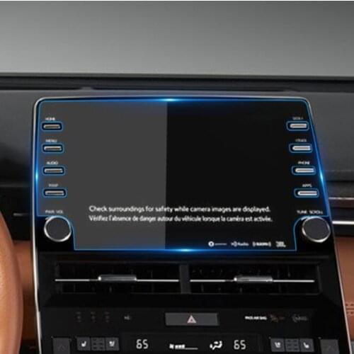 Car Navigation Tempered Glass Screen Protective Film Radio DVD GPS LCD Dash Board Screen Sticker For Toyota Avalon 2019 2020