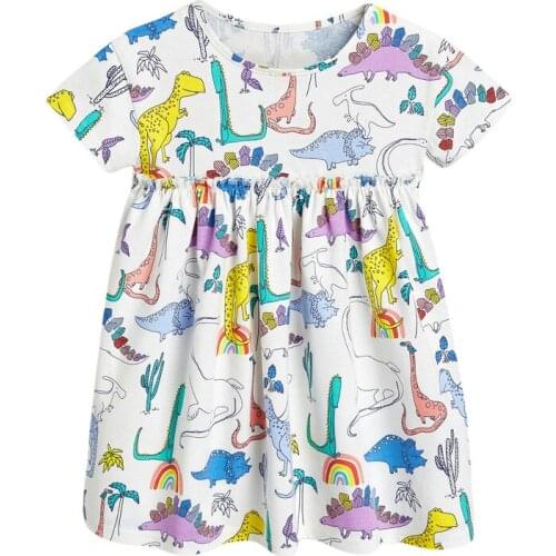 Bambino New Year 2021 Summer Dress 2-9 Years Baby Girl Dress Childrens Clothing Costumes for Kids Girls Fancy Dress of Child