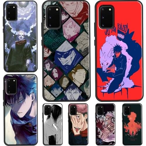 Anime Cartoon Jujutsu Kaisen For Samsung Note 20 Ultra Note 10 Plus Case For Galaxy S21 S8 S9 S10 Plus S20 FE Coque