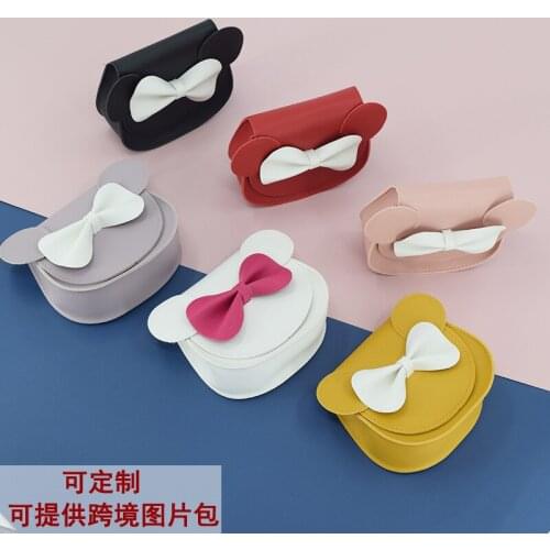 Childrens Messenger Bag Bowknot Cute Little Girl Coin Purse Bag Girl Shoulder Bag Mini Backpack purses and handbags Sac enfants