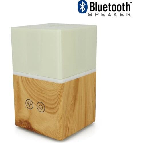 Essential Oil Diffuser Humidifier with Bluetooth Speaker Pure Aromatherapy Aroma Kit Diffuser 200ml Aroma Diffuser Oil office