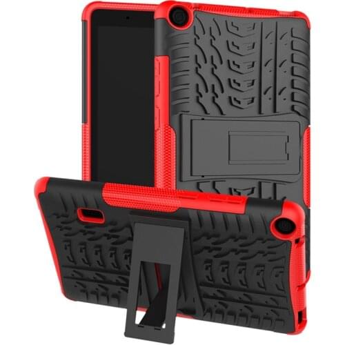 Dual Layers Shockproof Case For Huawei MediaPad T3 7.0 WiFi (Honor Play 2) BG2-W09 7 Inch Tablet Armor Cover with Rear Kicstand