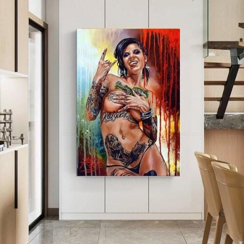 Sexy Nude Woman Abstract Oil Painting on Canvas Posters and Prints Scandinavian Cuadros Wall Art for Living Room