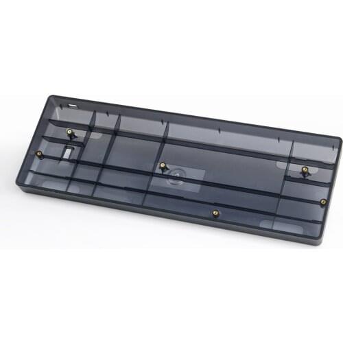 GH60 compact keyboard base seat POKERII 60% mechanical keyboard poker2 plastic frame case gaming keyboard FACEU black purple