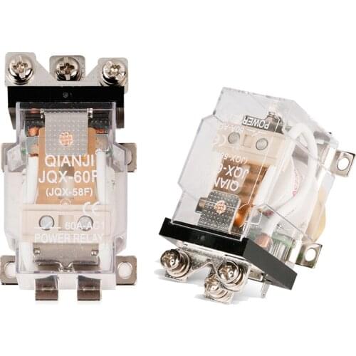 ELECALL Relay module JQX-60F 1Z 60A AC220V Power Relay Coil Electromagnetic Relay