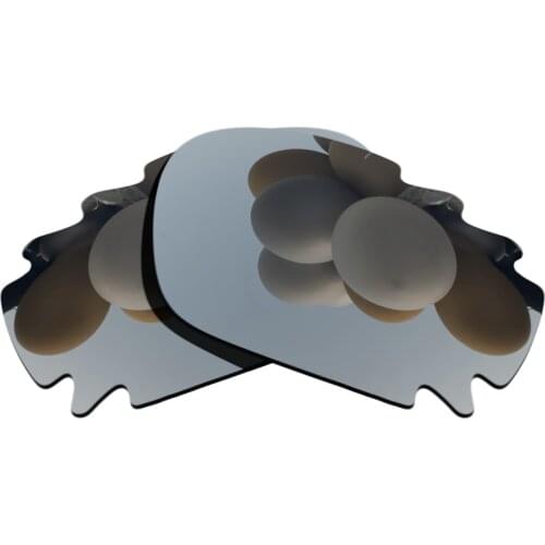 Polarized Sunglasses Replacement Lenses for-Jawbone Vented Frame - Silver