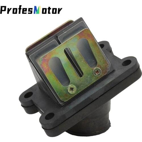 Motorcycle Intake Pipe Manifold reed valve Mainfold Boot Valves For 50 SX50 50cc 65 SX sx Pro Senior MINI Junior