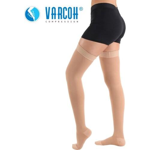 Thigh High 20-30 mmHg Compression Socks Women Men Graduated Medical Support Stockings Treatment Varicose Veins Edema Swelling