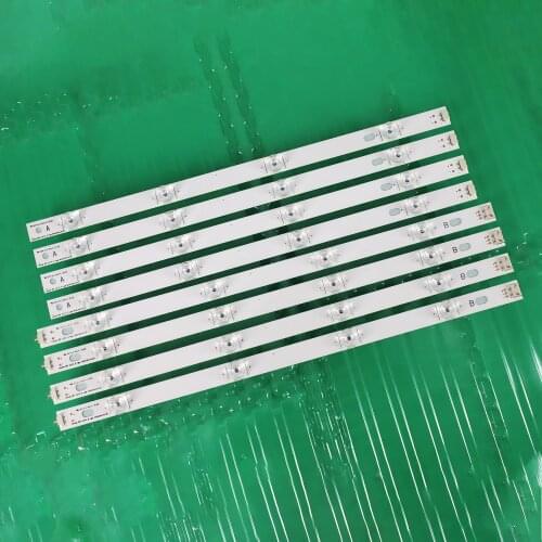 100%NEW!! 8 PCS(4*A,4*B)825mm LED strip 8 leds For LG INNOTEK DRT 3.0 42"_A/B TYPE 42LB5610 42LB5510 42LY320C 42GB6310 TV LCD