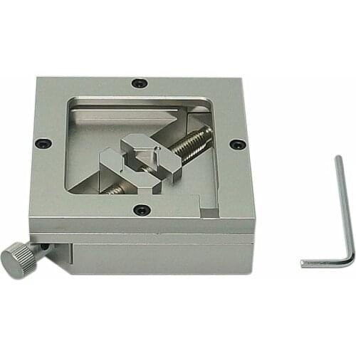 80MM 90MM Silver BGA Reballing Station Stencils Template Holder Foxture Jig For PCB Chip Soldering Rework Repair