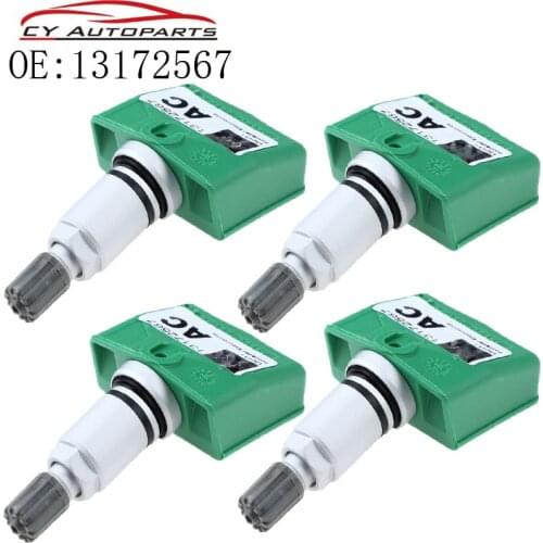 4 PCS Tire Pressure Monitoring Sensor For Opel Astra H Vectra C Zafira B 2004-2009 13172567 433MHZ TPMS Sensor