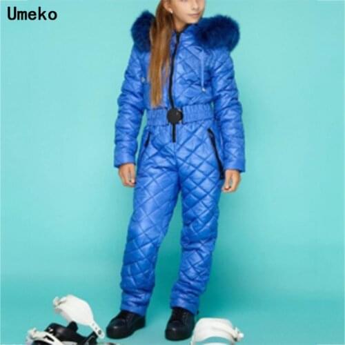 2021 Women One Piece Ski Jumpsuit Breathable Snowboard Jacket Skiing Pant Sets Bodysuits Outdoor Suits Women Zipper Ski Suit