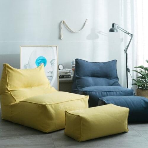 EPP Particle Lazy Sofa Recliner Ins Simple Sofa Living Room Bedroom Small Apartment Sofa Removable and Washable