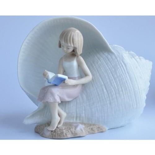 European High-end Ceramic Handicrafts "Harbor Of Love" Fashion Creative Home Decoration Birthday Gift