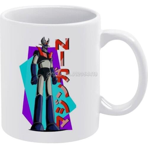Z Coffee Mugs 330ml Creative Travel Mug and Cup Office Drinkware Mugs Tazza Z Ship Vintage Robot Scifi Cartoon Manga Anime Kaiju