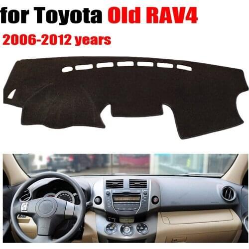 Car dashboard cover mat for TOYOTA Old RAV4 2006-2012 years Left hand drive dashmat pad dash mat covers dashboard accessories