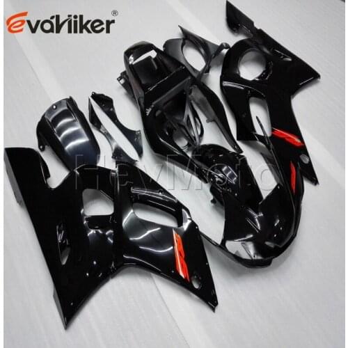 Motorcycle cowl for YZFR6 1998 1999 2000 2001 2002 black YZF R6 98 99 00 01 02 ABS Body Kit motor Fairing