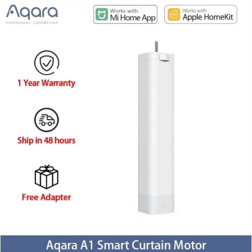 New Aqara A1 Smart Curtain Motor Remote Control Wireless Smart Motorized Electric Timing APP Mihome smart home Ecosystem Product