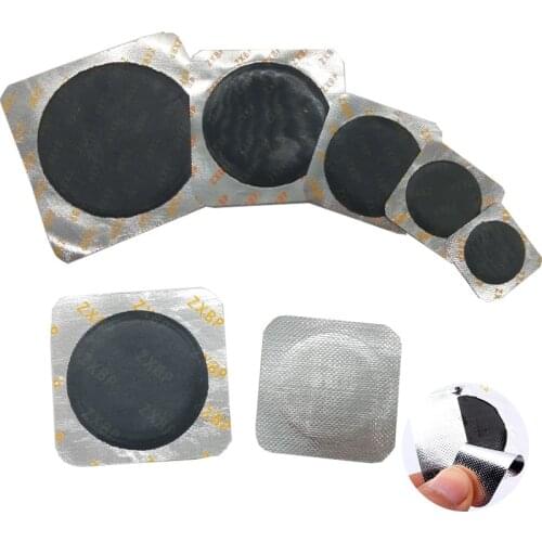Five types of circular natural rubber multifunctional patch inner tube vacuum tyre repair patching tyre maintenance tool