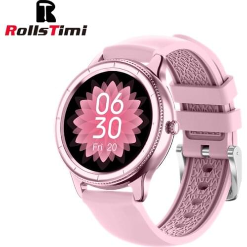 Rollstimi New IP68 Smart Watch Bluetooth Multi-Language Smartwatches Heart Rate Fitness Tracker Smart watch For Android IOS