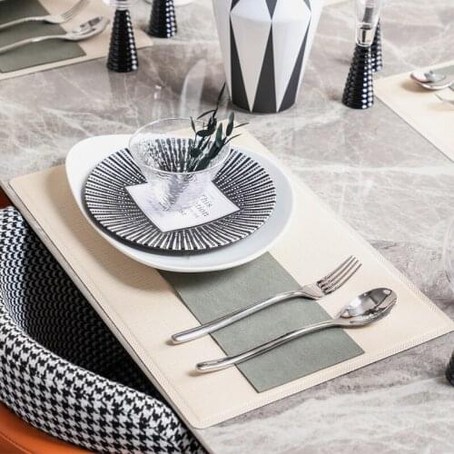 Nordic Modern Minimalist Model Room Tableware Dinner Plate Western Sales Office Table Decoration Set Soft Decorations