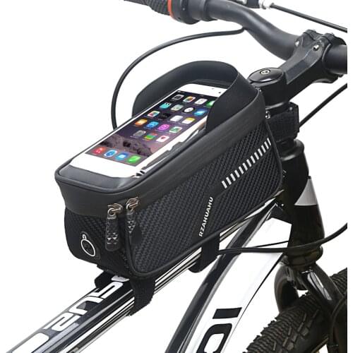 MTB Bag Pack Bicycle Accessories Waterproof Bicycle Bag MTB Road Bike Front Frame Phone Packs Cycling Equipment